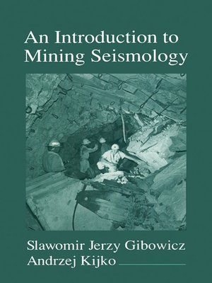 cover image of An Introduction to Mining Seismology